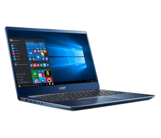 Acer Swift 3 i5-8265U/4GB/512/Win10 FHD IPS MX250 Blue - 498095 - zdjęcie 9